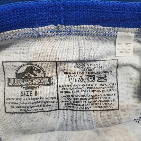 : Lot of 16 NWOT Boys Size 8 sonic spiderman jurassic park boxers briefs - Picture 9 of 10